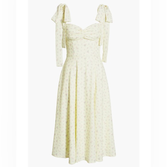 House of CB Dresses House Of Cb Alicia Floral Midi Dress Poshmark